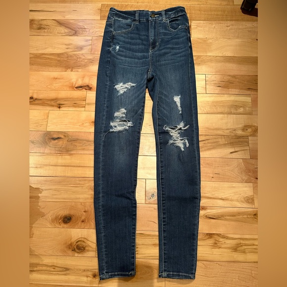 AE Curvy Super Hi-Rise Jeggings - Picture 2 of 5